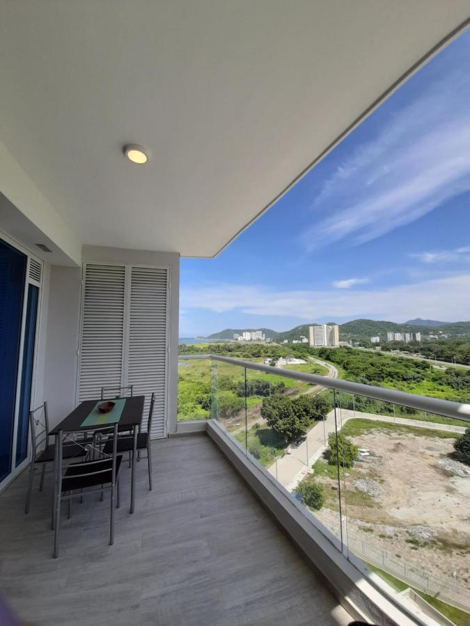 Ferienwohnung Hermoso Apartamento A 300 M Playa Bello Horizonte Pozos Colorados Santa Marta  Exterior foto